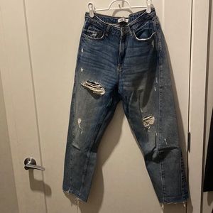 High rise Zara jeans